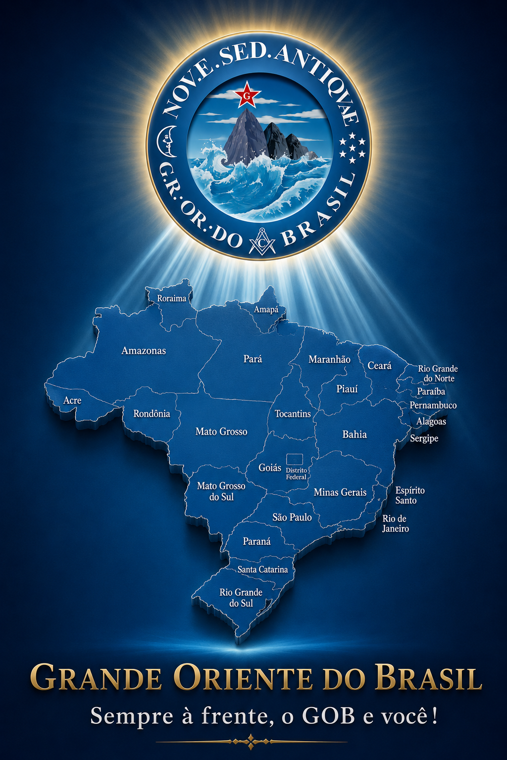 Sistema Federativo do Grande Oriente do Brasil é modelo único na Maçonaria Mundial
