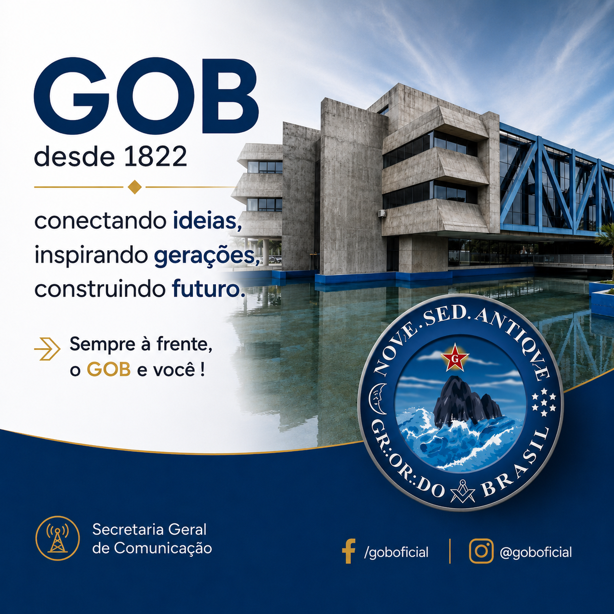 GOB – desde 1822: conectando ideias, inspirando gerações, construindo futuro