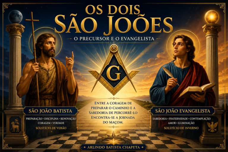 OS DOIS SÃO JOÕES E O CAMINHO DO MAÇOM